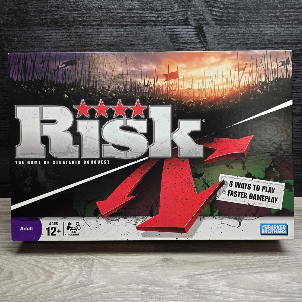 Risk Reinvention COMPLETE Hasbro 2008 Edition Pieces Sealed In Bags!!